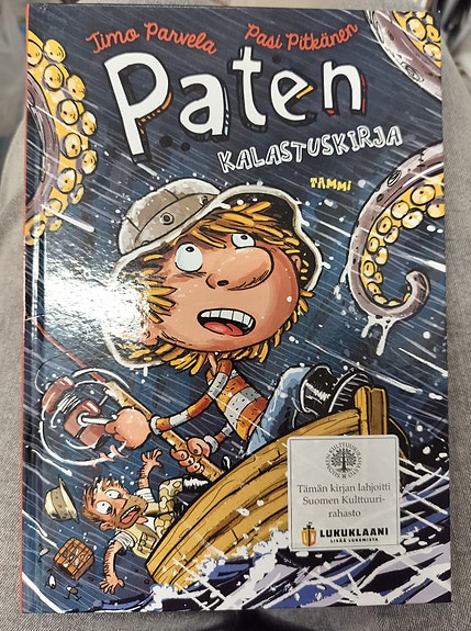 Timo Parvela Paten kalastuskirja
