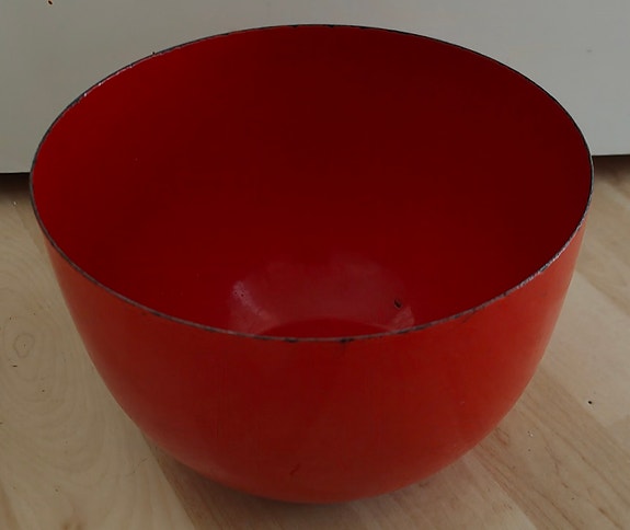 Finel Emali kulho punainen 3 l