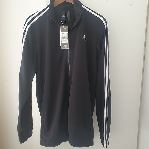 Adidas verkkatakki L musta