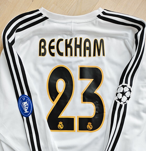 Adidas Real Madrid Beckham 23 pelipaita