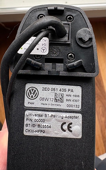 Volkswagen Universal BT-Pairing-Adapter Bluetooth-moduuli