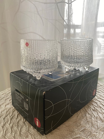 Iittala Ultima Thule lasit 2 kpl