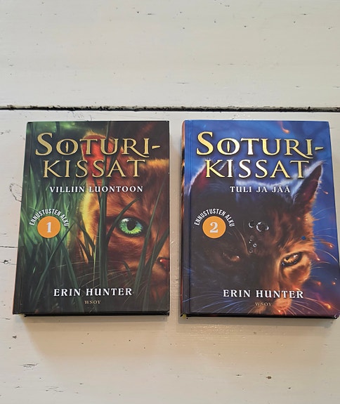 Erin Hunter Soturikissat kirjat osat 1–2