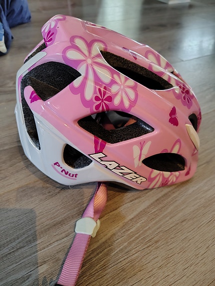 Lazer P-Nut lasten pyöräilykypärä pinkki