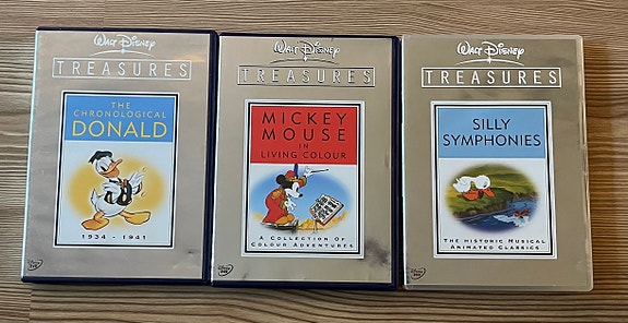 3 x Walt Disney Treasures DVD