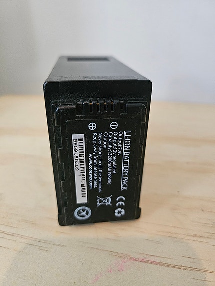 Core SWX Nano VBR98-akku kameralle