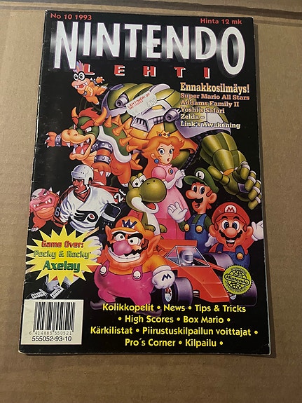 Nintendo-lehti   10/1993