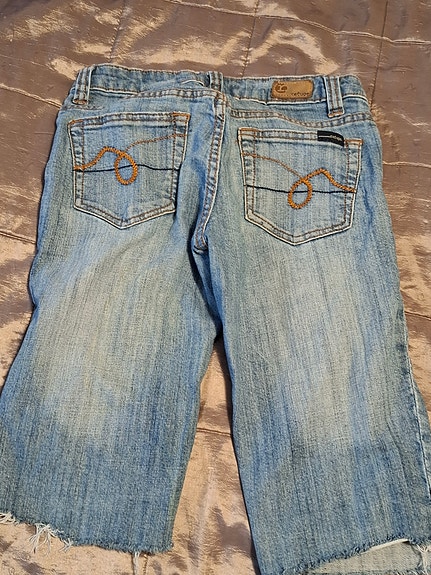 Farkkushortsit koko 34