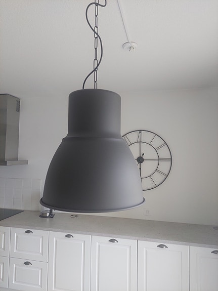 Ikea Hektor-valaisimet 3kpl