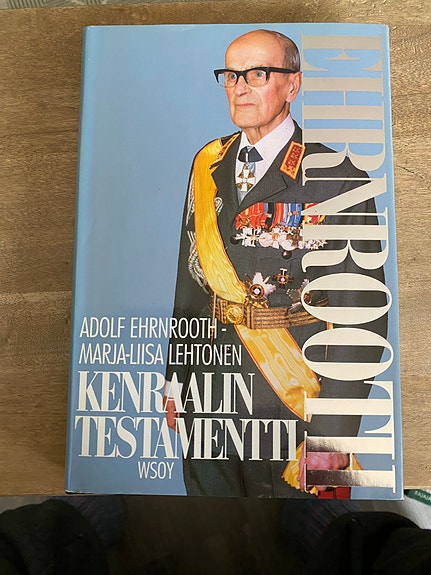 Adolf Ehrnrooth-Marja-Liisa Lehtonen Kenraalin  testamentti