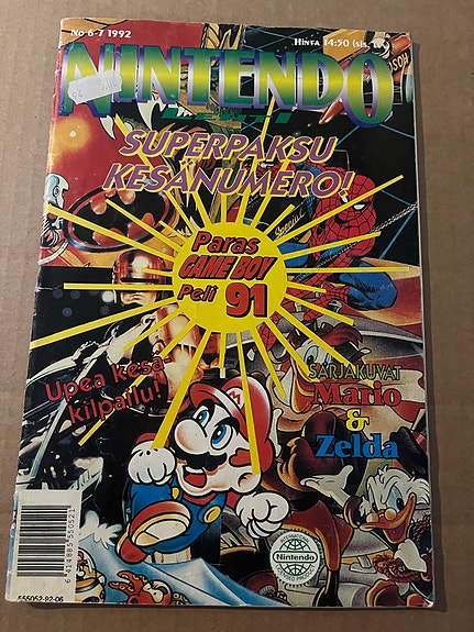 Nintendo-lehti 6-7/ 1992