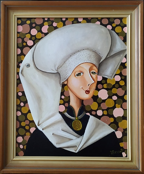 Taulu - Viktoria Brantin maalaus kankaalle 33x41 cm