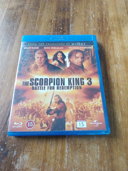 The Scorpion King 3 Battle for Redemption Blu-ray-elokuva