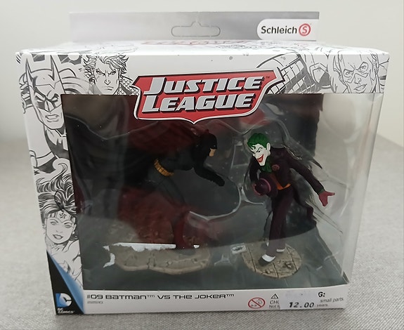 Schleich Justice League Batman vs The Joker