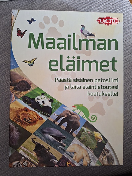Maailman eläimet -peli