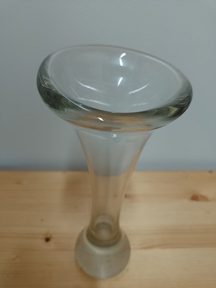 Mikko Helander Kalla  kirkas maljakko 24cm.Humppila