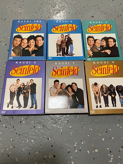 Seinfeld tuotantokaudet dvd