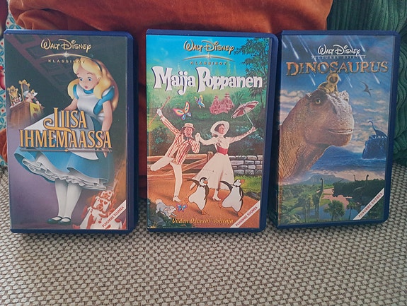 Lasten vhs elokuvat