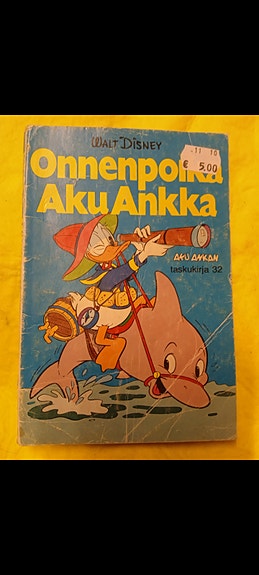 Onnenpoika Aku Ankka 1.Painos