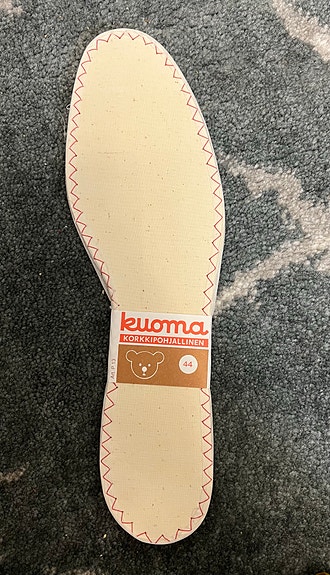 Uusia Kuoma korkkipohjallisia – vain 3€/pari…——