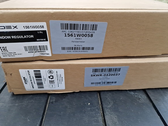 Ford Mondeo 2000-2007 etuovi lasinnostin
