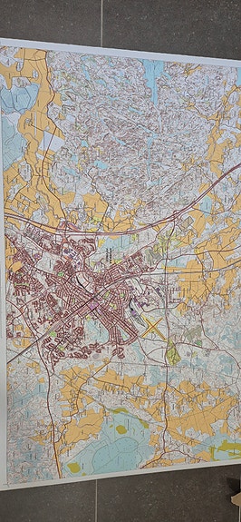 Hyvinkää karttatuloste 1:15 000