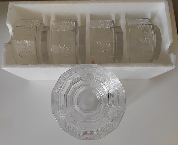 7kpl Iittala Kuusi jälkiruokakulho, vintage, hyväkuntoinen