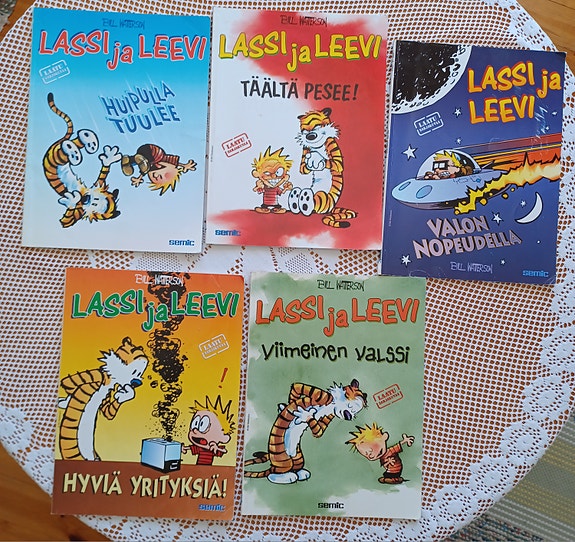 Lassi ja Leevi sarjakuva