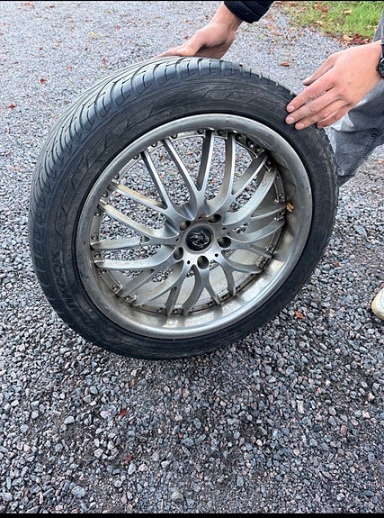 20” vanteet 5x120 2 osaiset