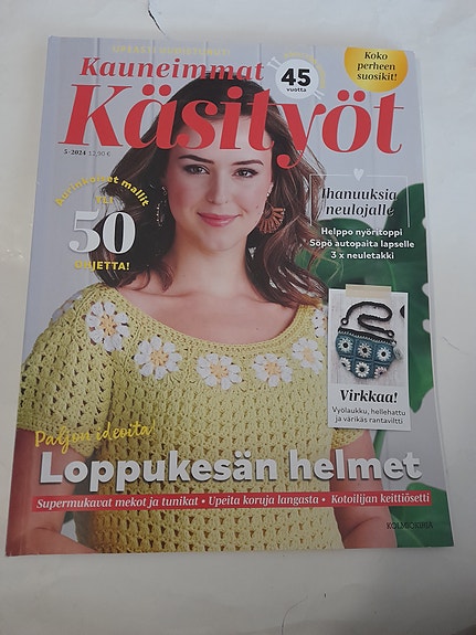 Kauneimmat käsityöt -lehti 5/2024