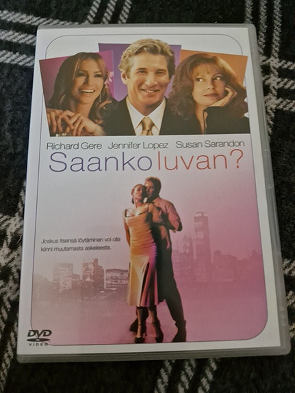 Saanko luvan elokuva DVD