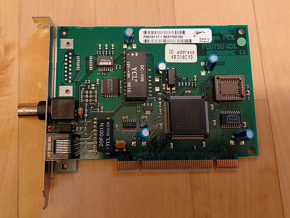 Fujitsu verkkokortti