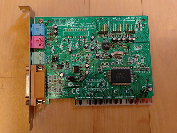 Sound Blaster PCI 128 CT4810