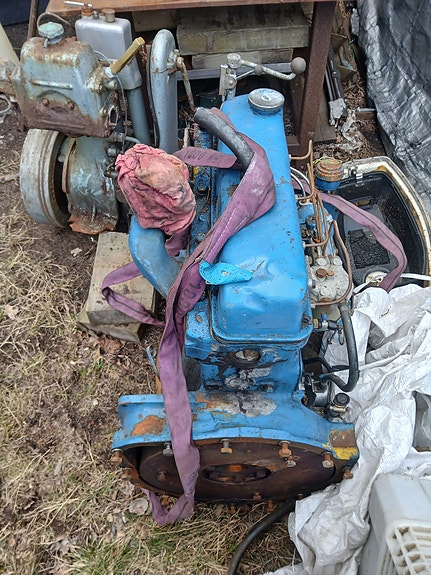 Fordson major moottori
