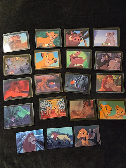Lion King keräilykortit, tarjoa!