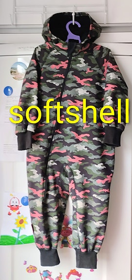 92-98 todella hyväkuntoinen softshell haalari