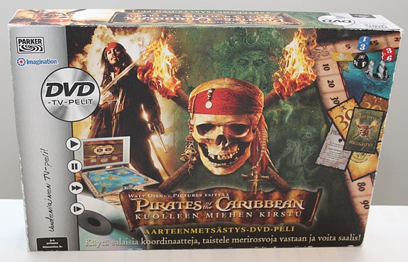 Pirates of the Caribbean Kuolleen miehen kirstu DVD-lautapeli