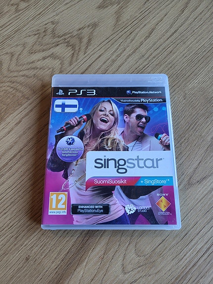 SingStar SuomiSuosikit (CiB, near mint) PS3