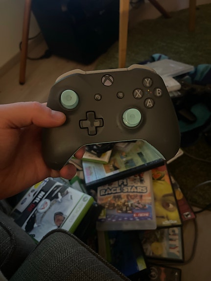 Xbox One langaton ohjain turkoosi/harmaa