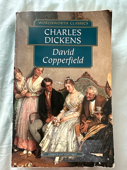 Charles Dickens David Copperfield -romaani (englanninkielinen)