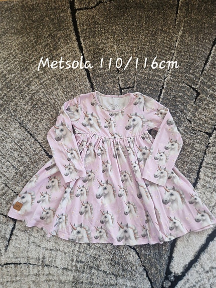 Metsolan yksisarvismekko 110/116cm