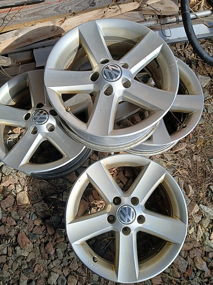 VW vanteet 4kpl