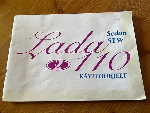 Lada 110 käyttöohjekirja