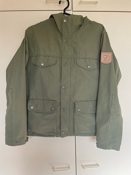 Fjällräven vihreä miesten takki S