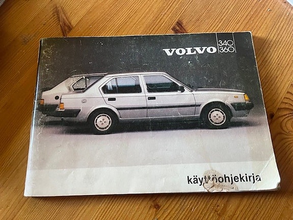 Volvo 340 / 360 käyttöohjekirja