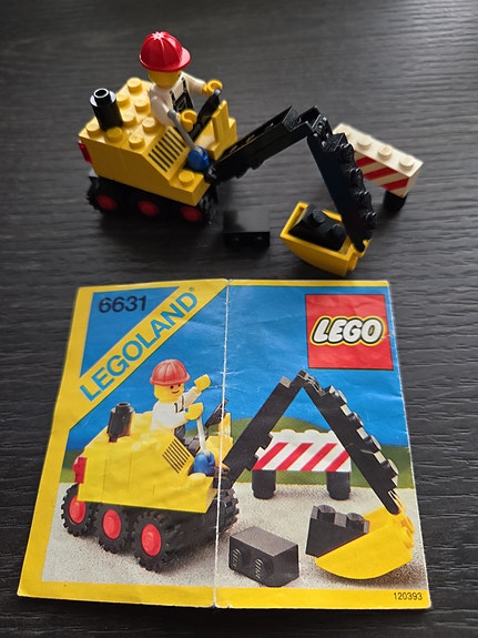 LEGO 6631 Steam Shovel