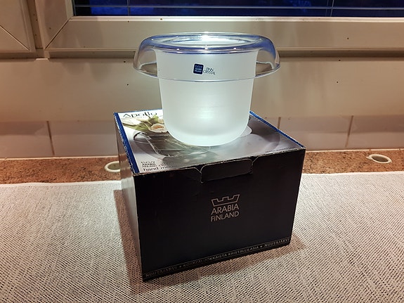 Arabian Apollo Nuutajärvi Finn Crystal maljakko