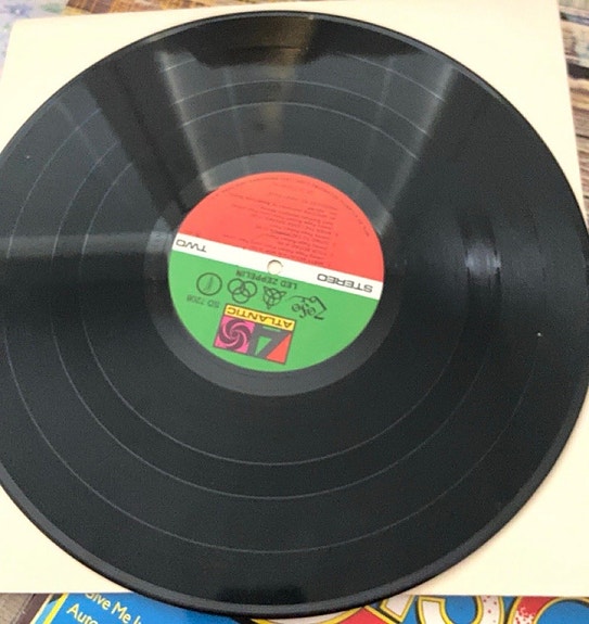Led Zeppelin IV vinyylilevy Atlantic