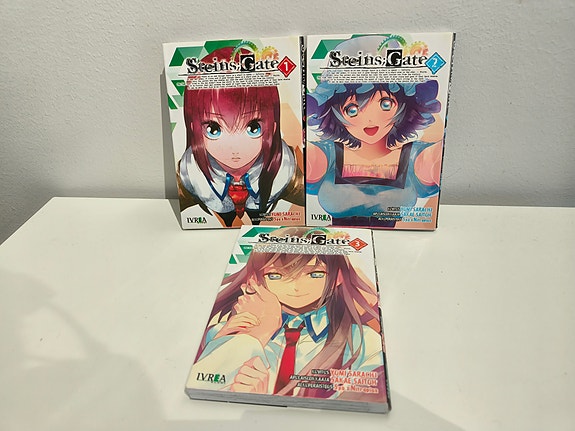 Steins; Gate kaikki manga osat 1-3