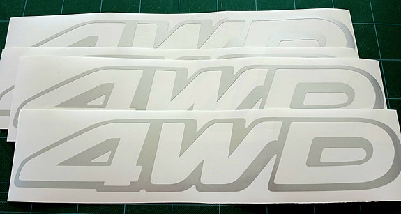 4WD -tarra, 420x80